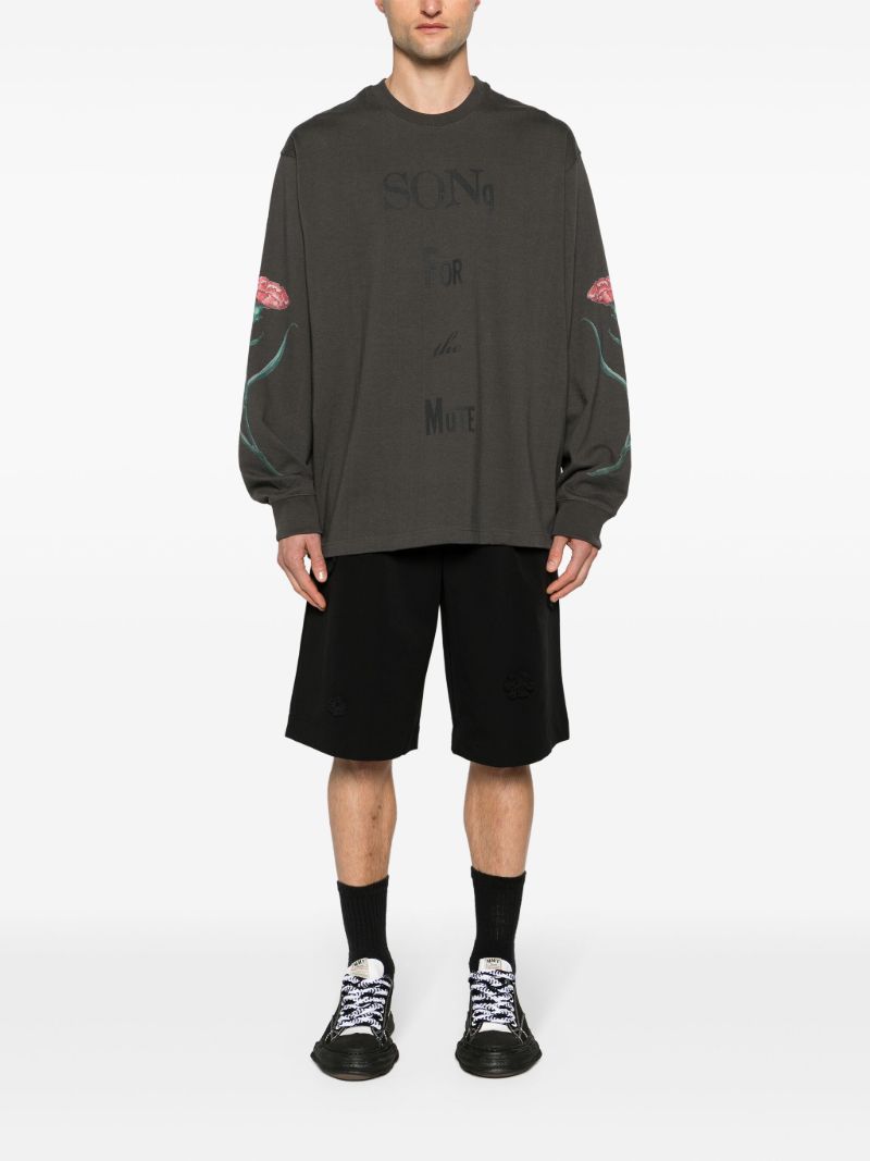 Black Sftm Cotton Sweatshirt