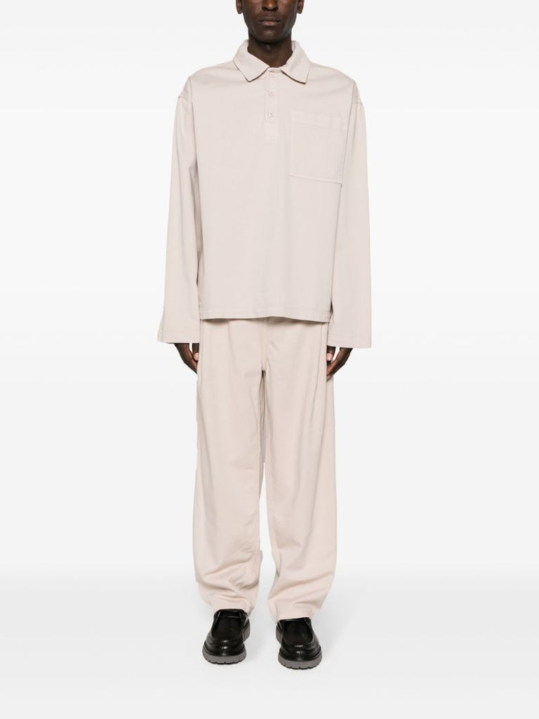 Neutral Drew Wide-leg Jeans