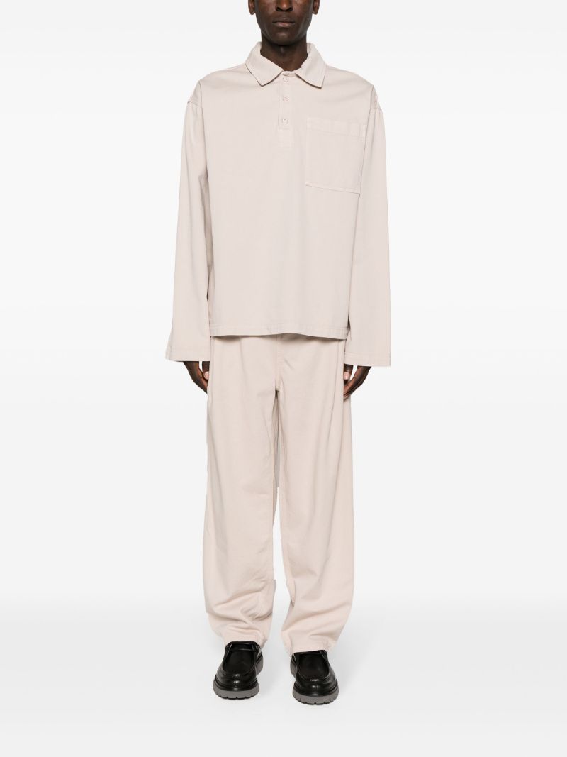 Neutral Drew Wide-leg Jeans