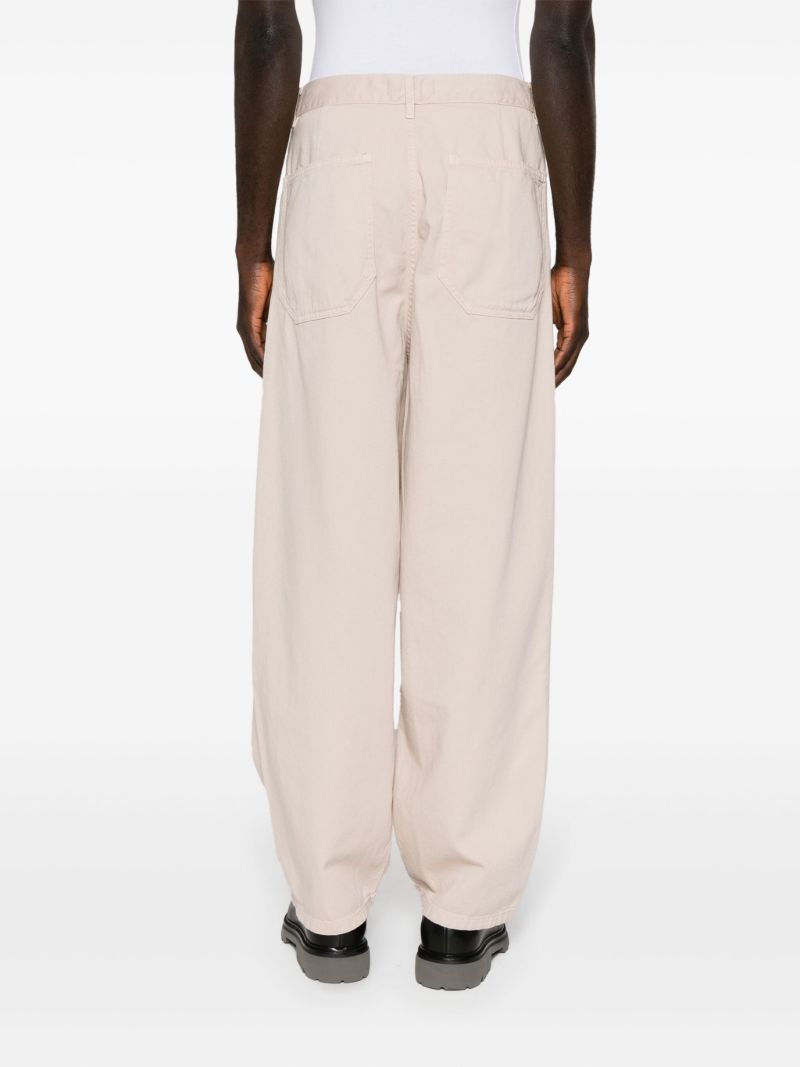 Neutral Drew Wide-leg Jeans