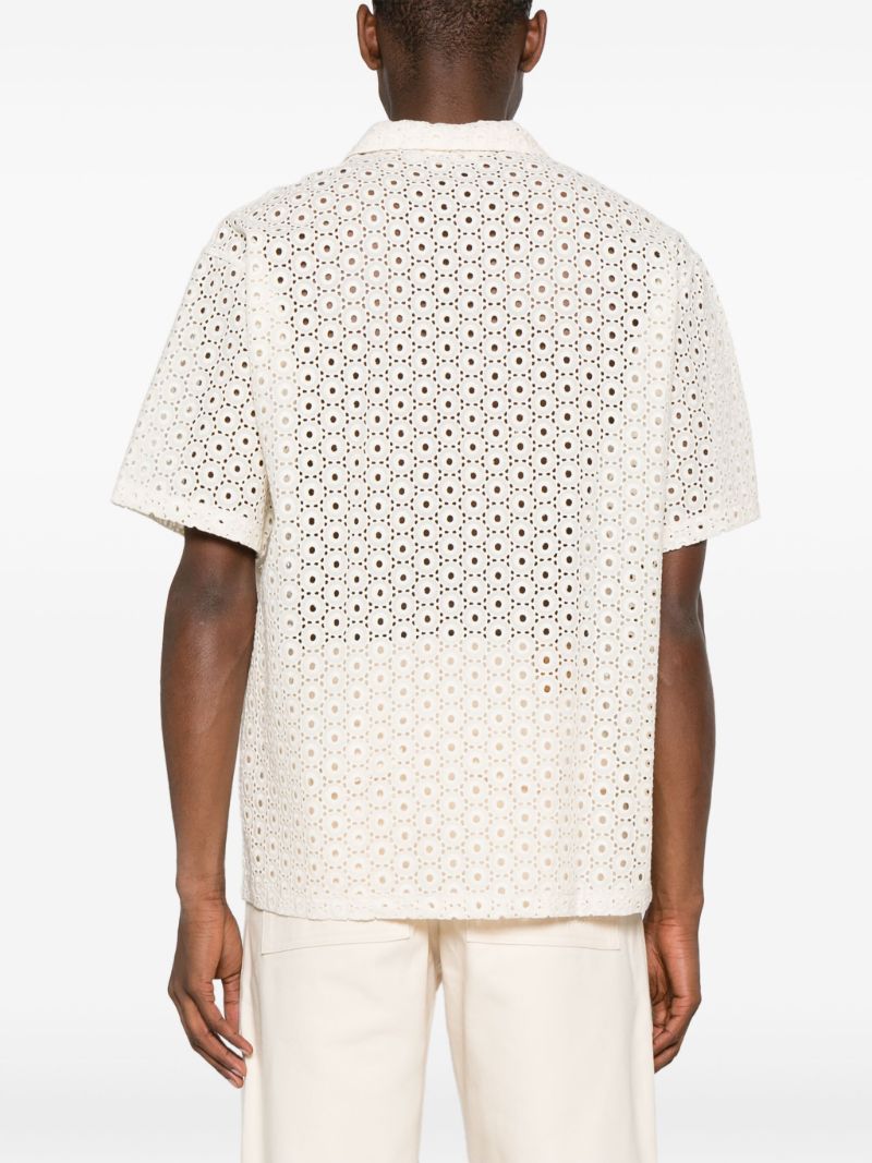Neutral Landon Broderie-anglaise Shirt
