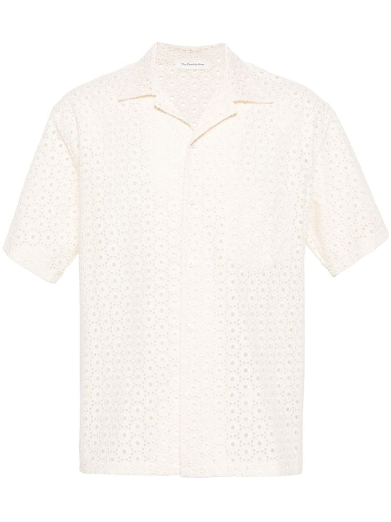 Neutral Landon Broderie-anglaise Shirt