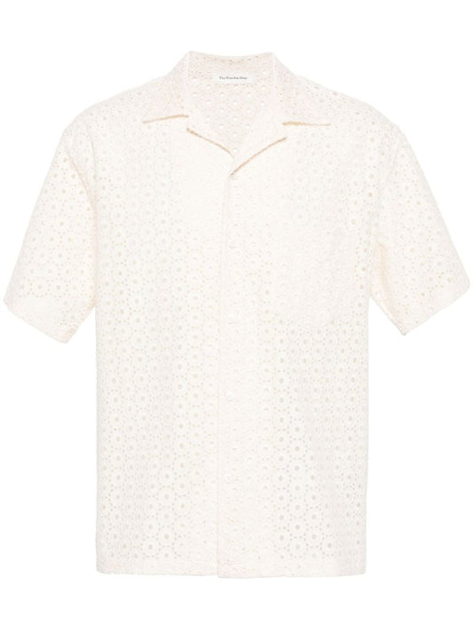 Neutral Landon Broderie-anglaise Shirt