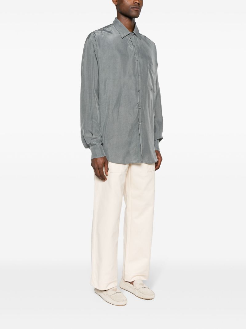 Grey Leland Long-sleeve Shirt