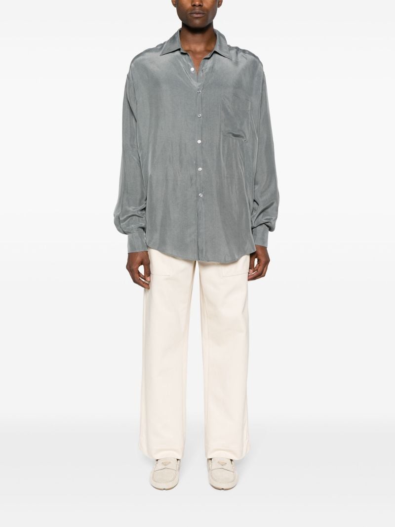 Grey Leland Long-sleeve Shirt