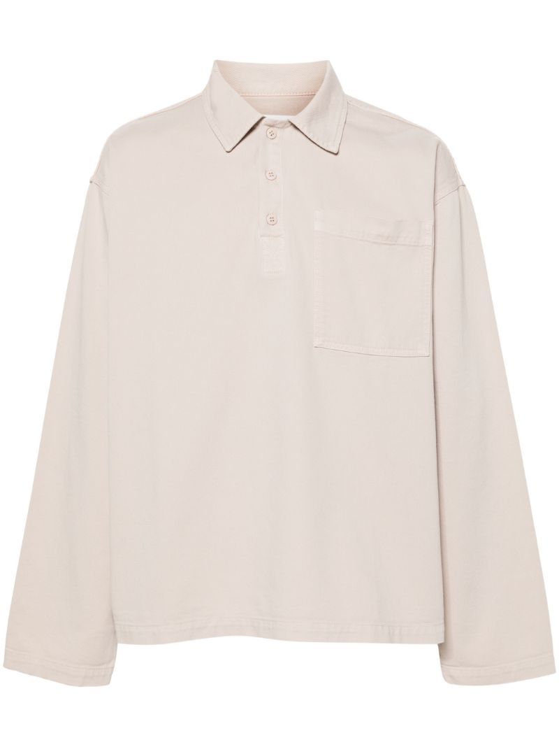 Neutral Ray Cotton Polo Shirt