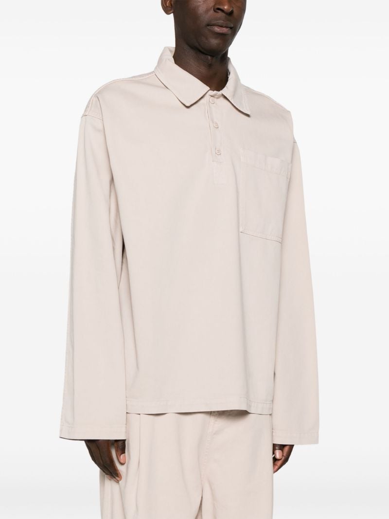 Neutral Ray Cotton Polo Shirt
