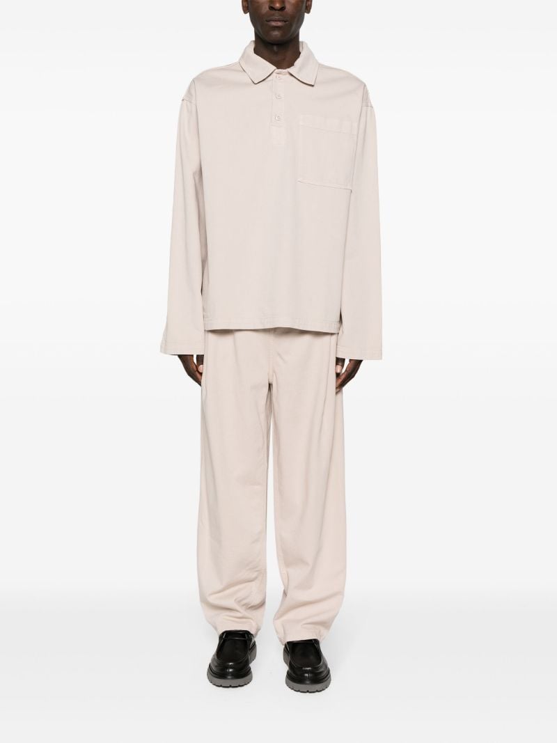 Neutral Ray Cotton Polo Shirt