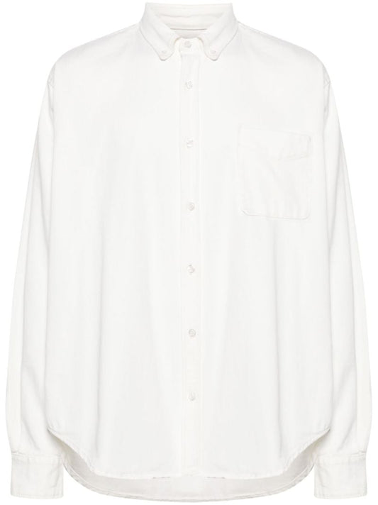White Sinclair Denim Shirt