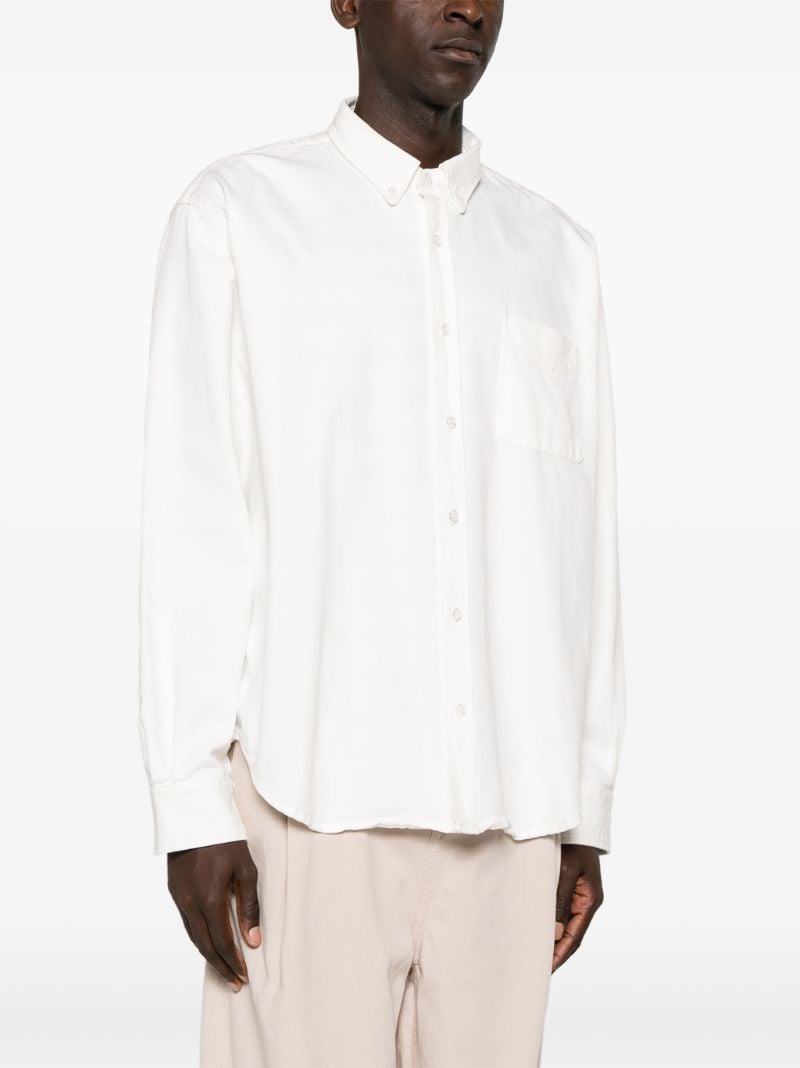 White Sinclair Denim Shirt