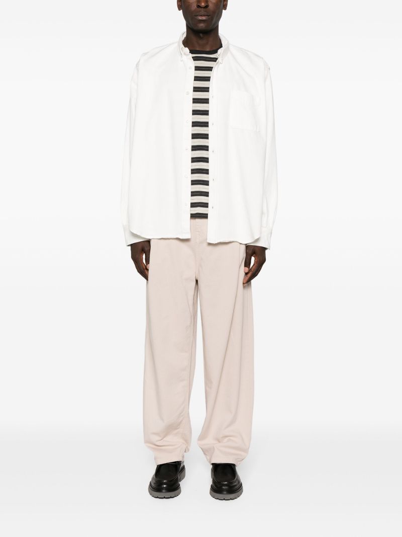 White Sinclair Denim Shirt