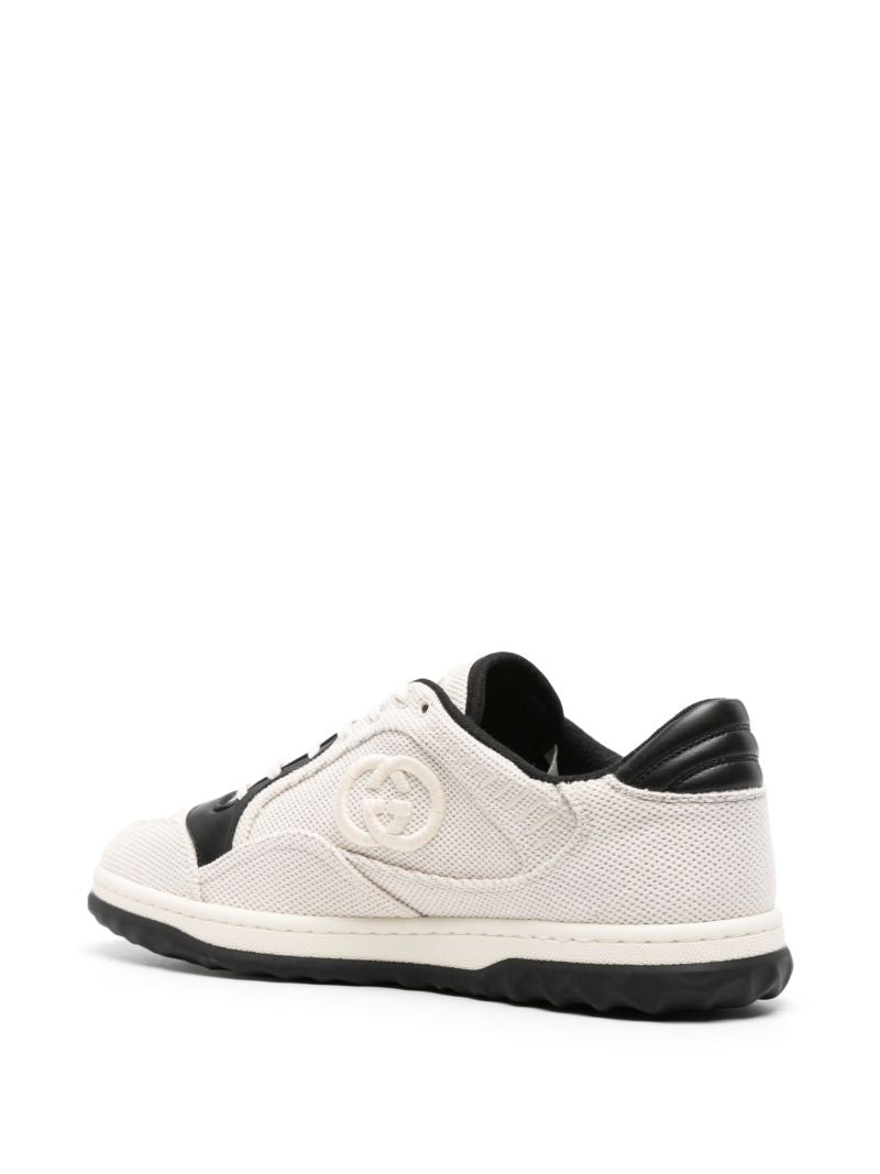 White Interlocking G Canvas Sneakers