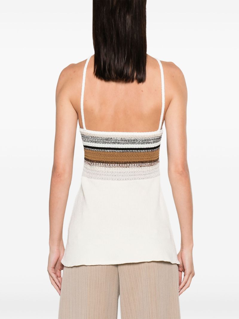 Bella Naomi Chochet-panel Top