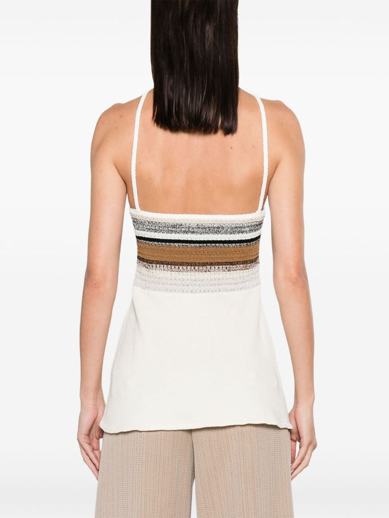 Bella Naomi Chochet-panel Top