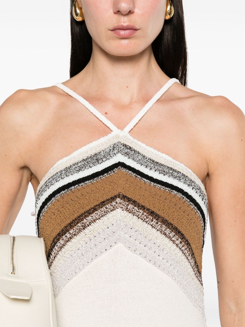 Bella Naomi Chochet-panel Top