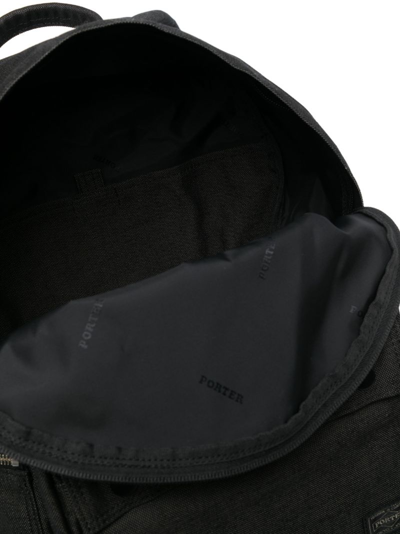 Black Smokey Canvas Backpack