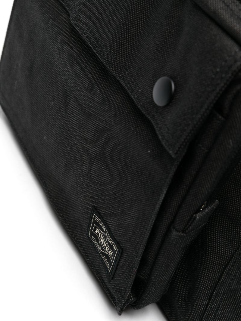 Black Smokey Canvas Backpack