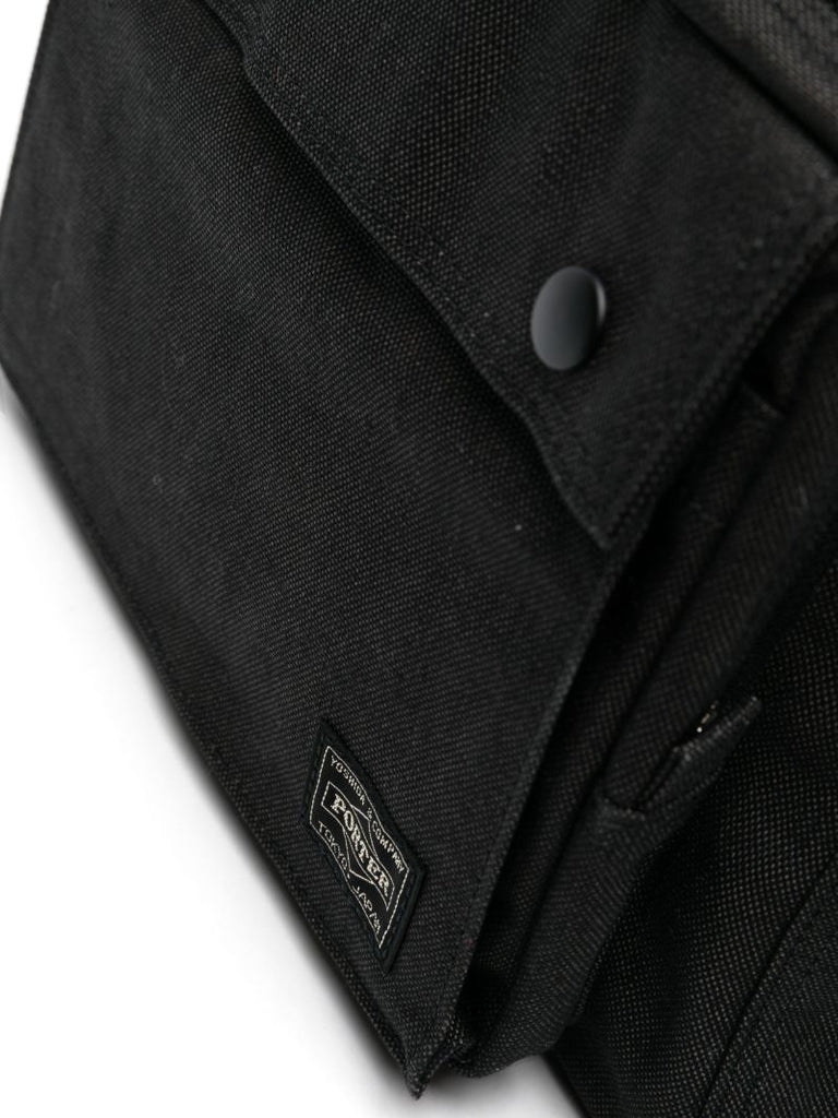 Black Smokey Canvas Backpack