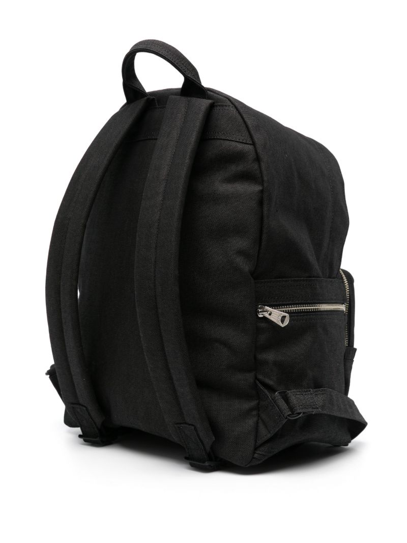 Black Smokey Canvas Backpack