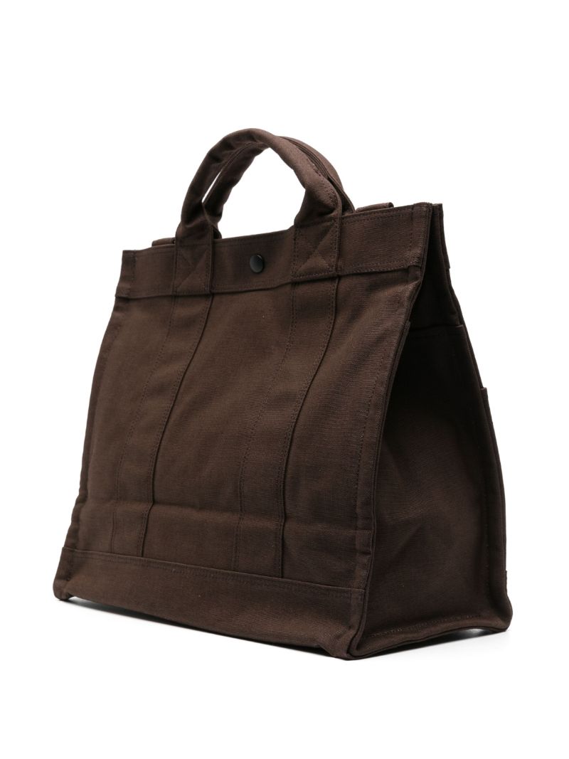 Brown Smokey Canvas Tote Bag