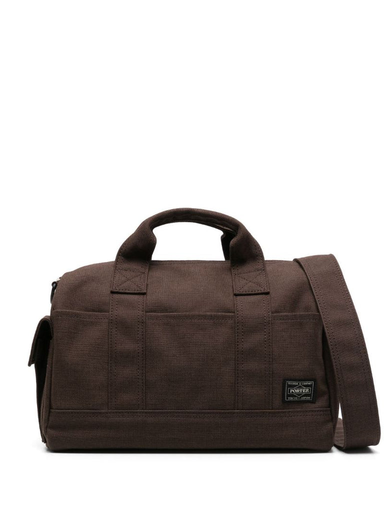 Brown Smokey Canvas Tote Bag
