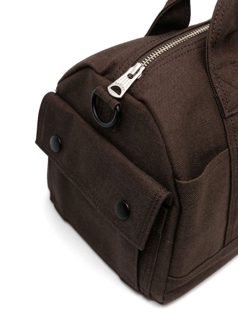 Brown Smokey Canvas Tote Bag