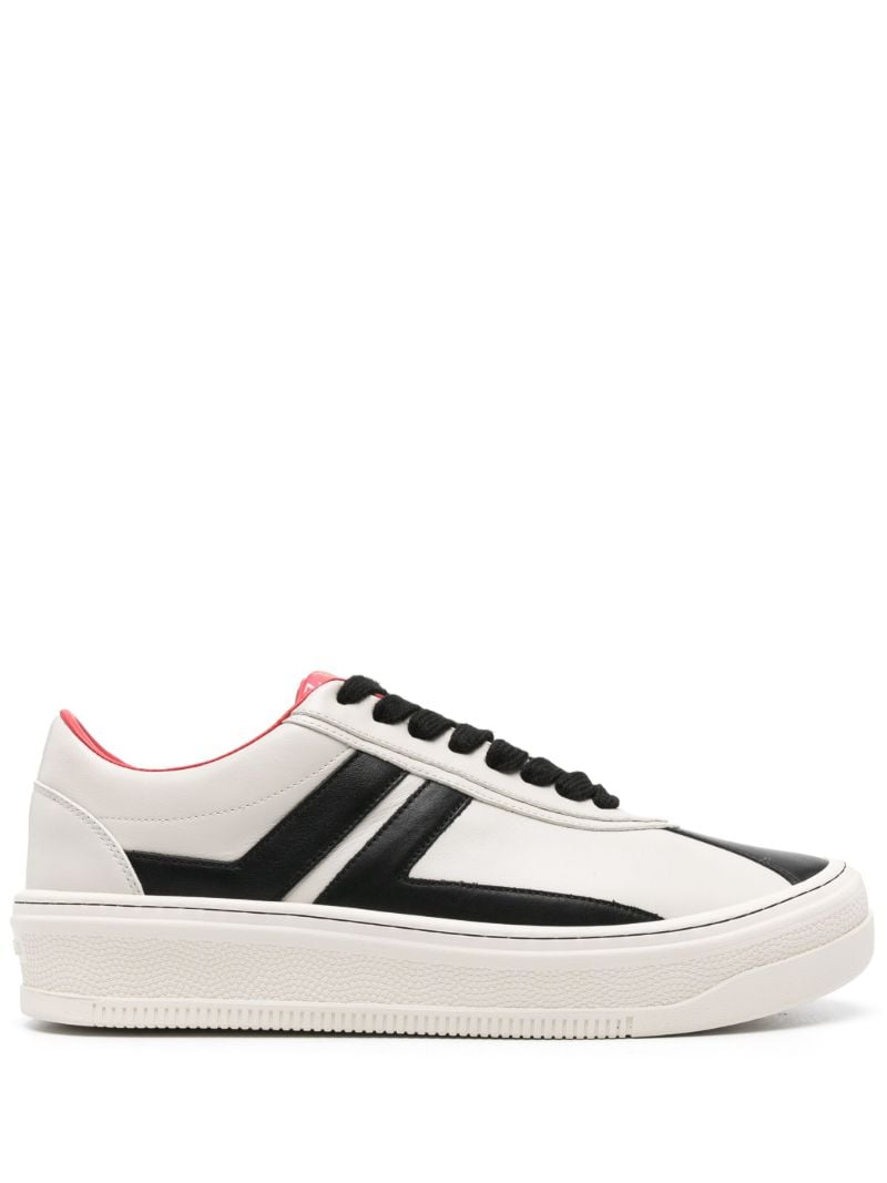 X Future Neutral Cash Leather Sneakers