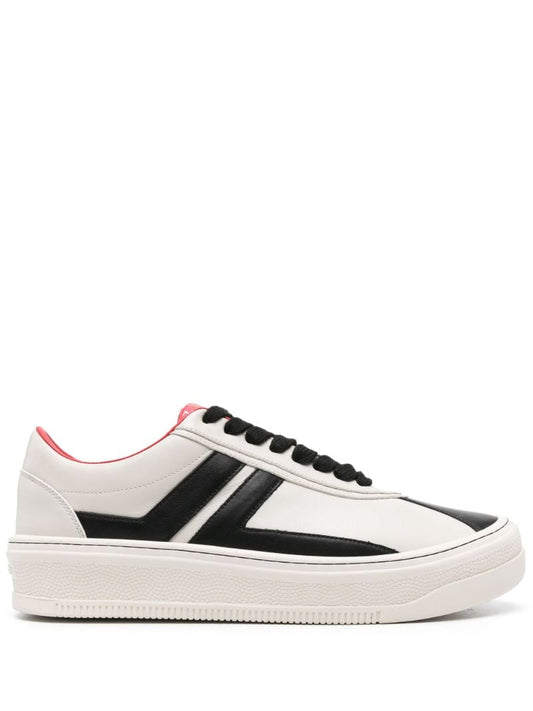 X Future Neutral Cash Leather Sneakers