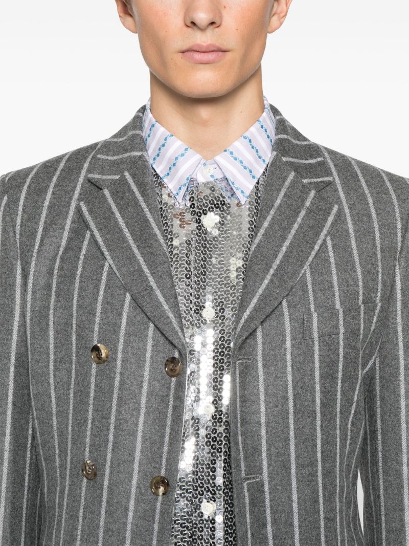 Pinstripe Blazer