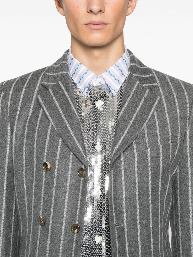 Pinstripe Blazer