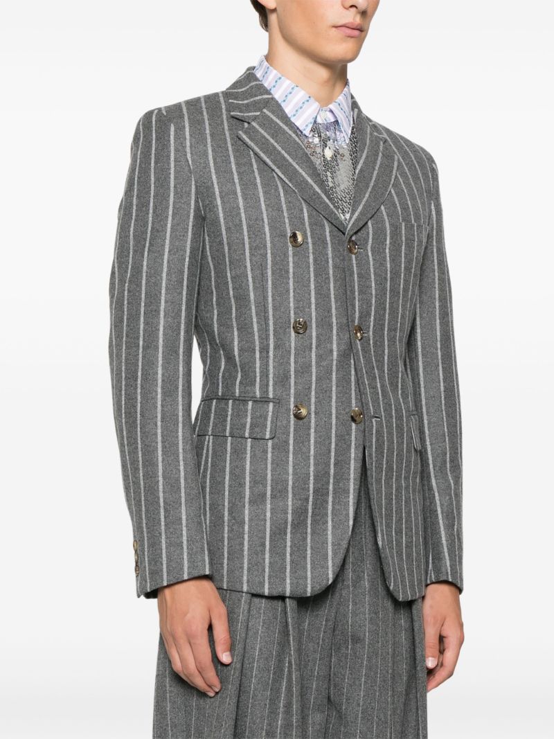 Pinstripe Blazer