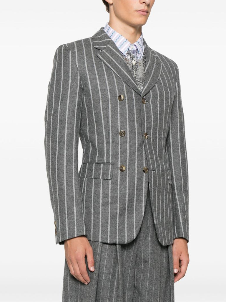 Pinstripe Blazer
