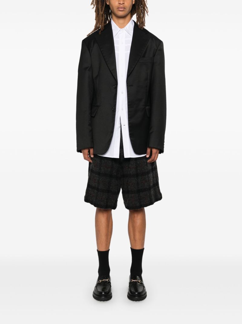 Black Single-breasted Blazer