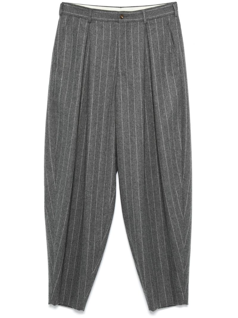 Pinstripe Tailored Trousers