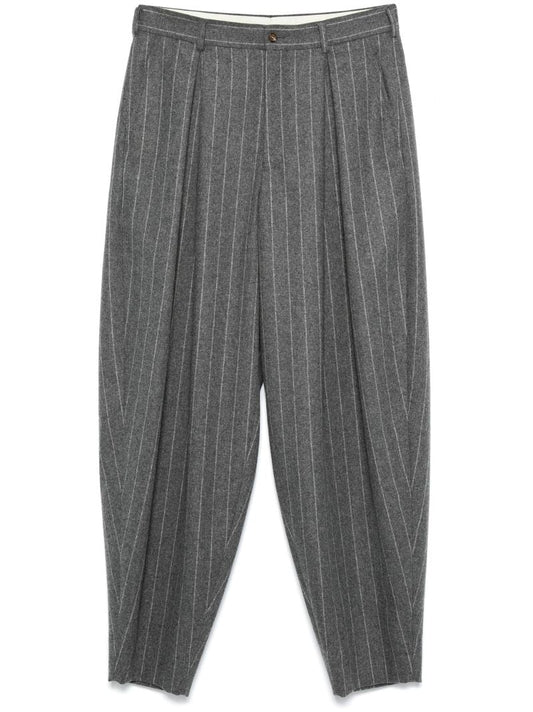 Pinstripe Tailored Trousers