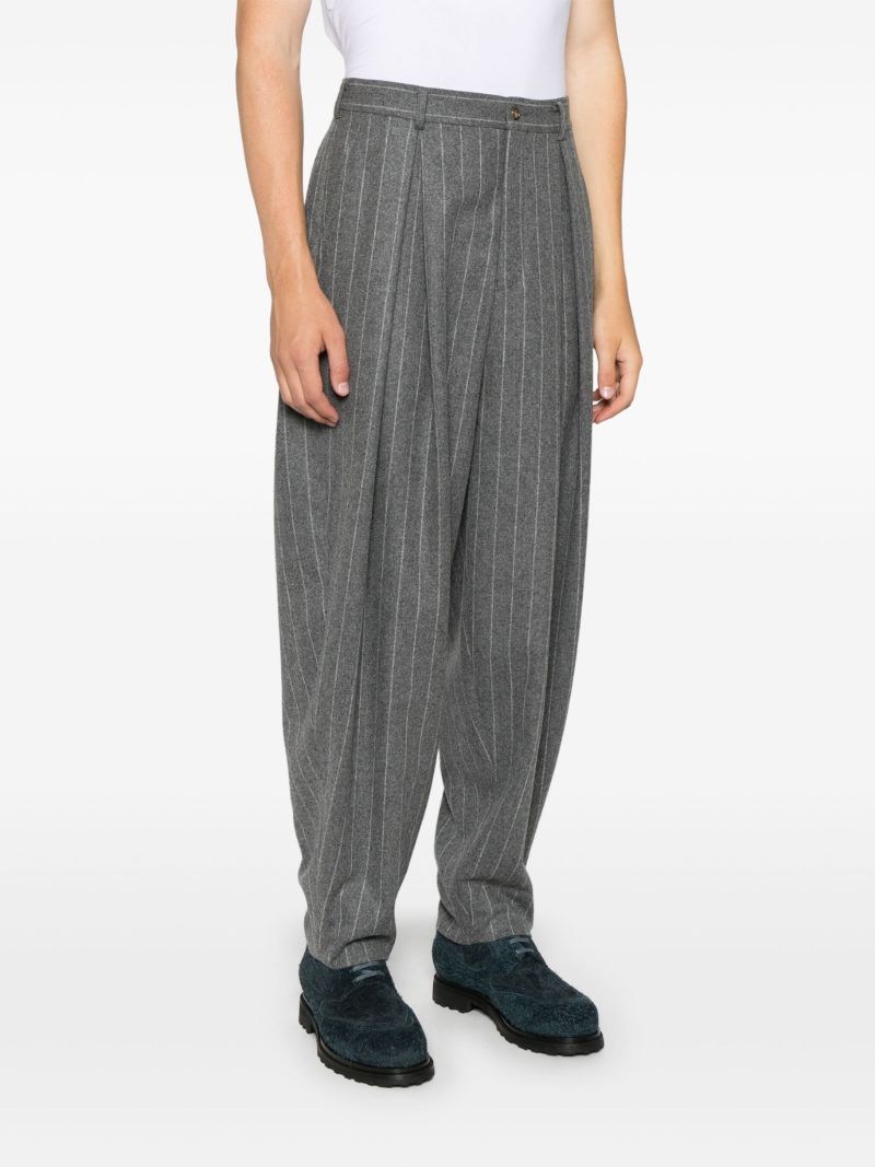 Pinstripe Tailored Trousers