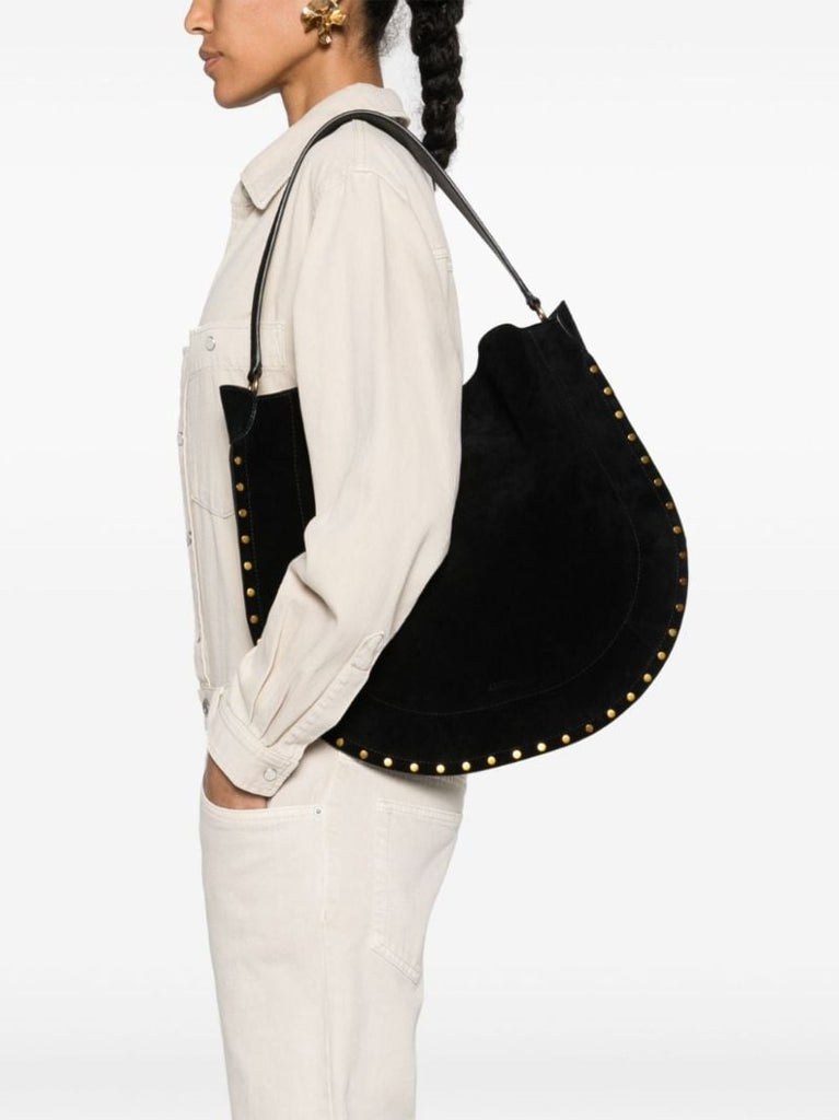 Black Oskan Suede Shoulder Bga