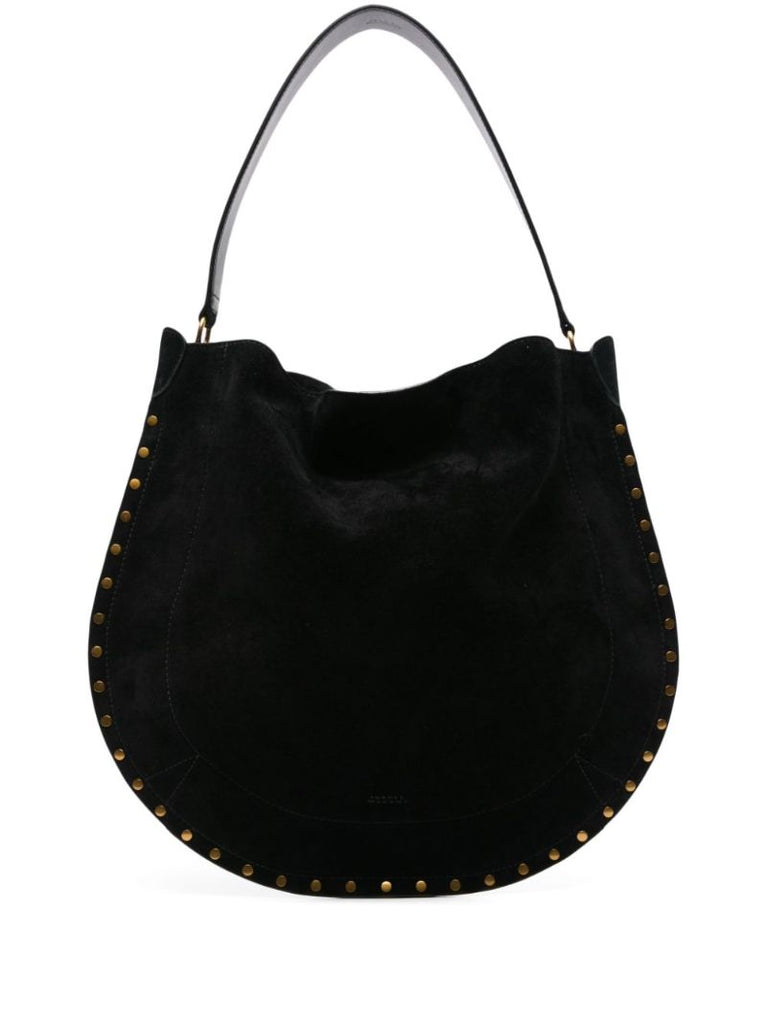 Black Oskan Suede Shoulder Bga
