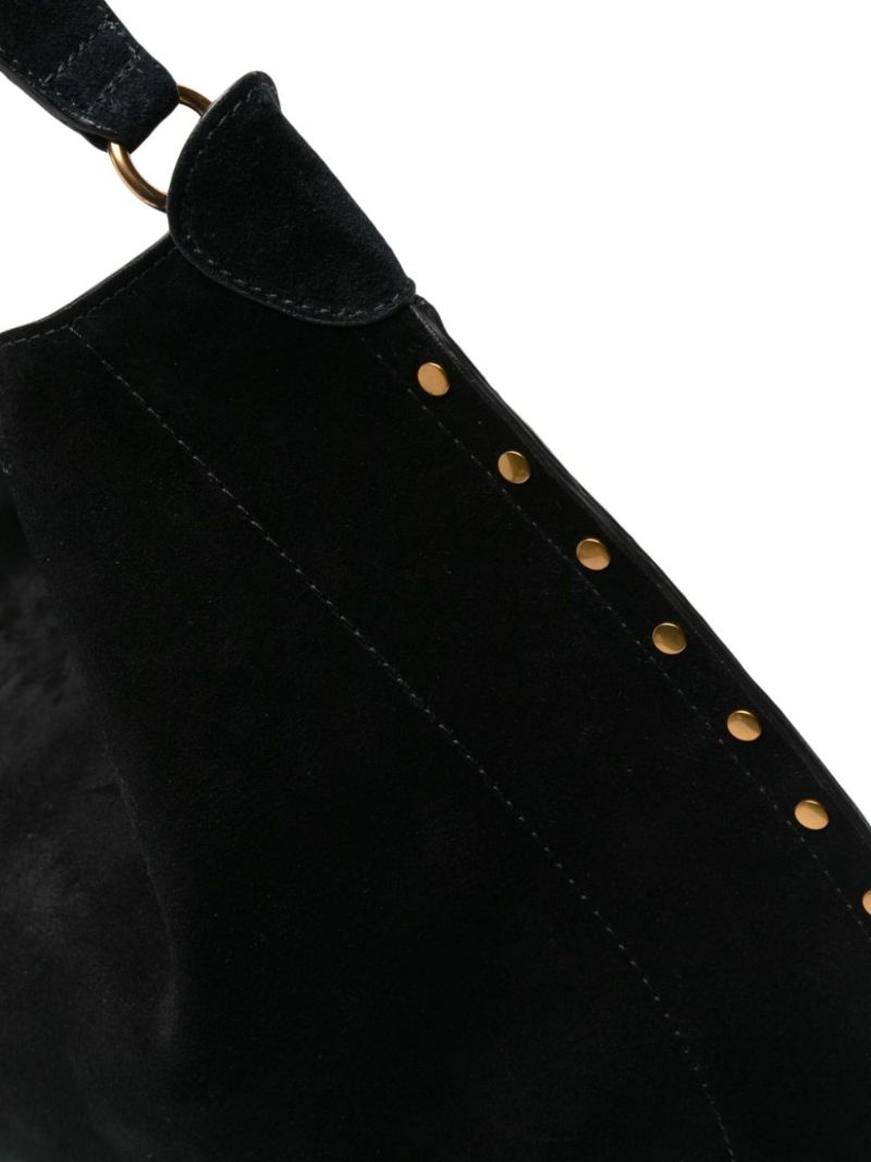 Black Oskan Suede Shoulder Bga