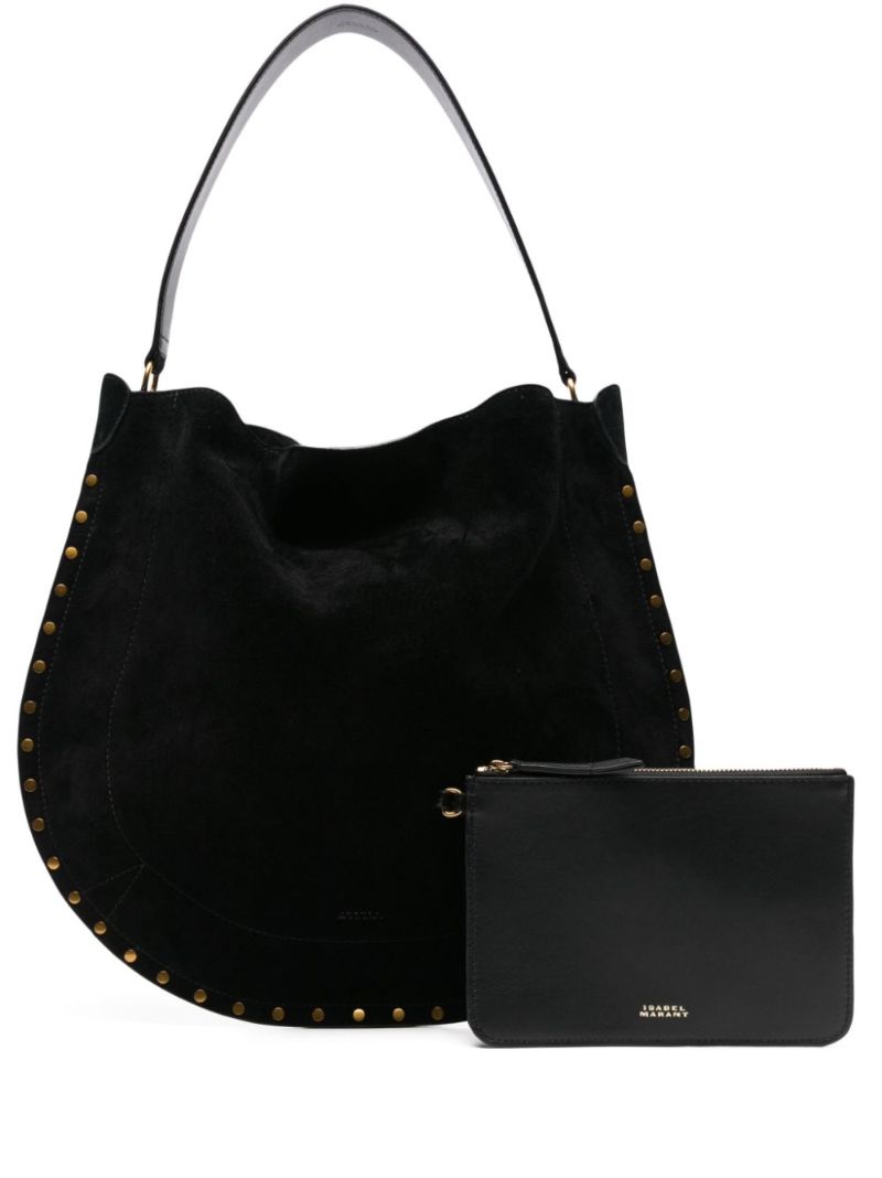 Black Oskan Suede Shoulder Bga