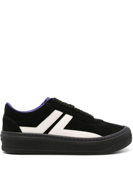 X Future Black Cash Suede Sneakers