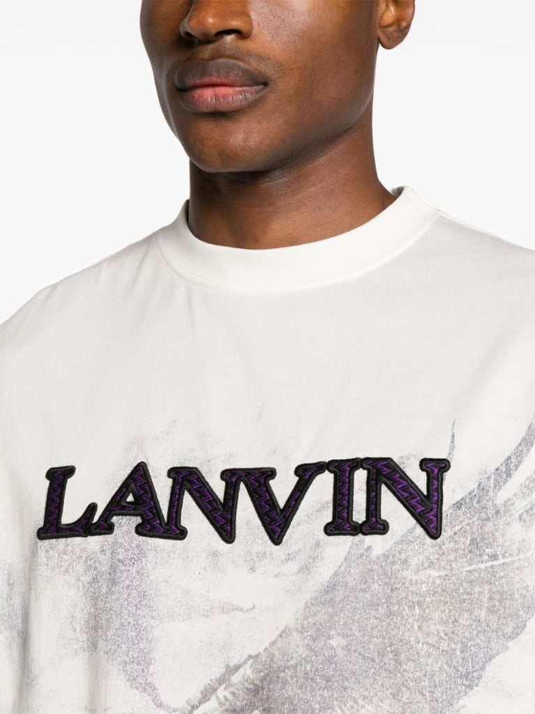 X Future White Eagle-print Cotton T-shirt