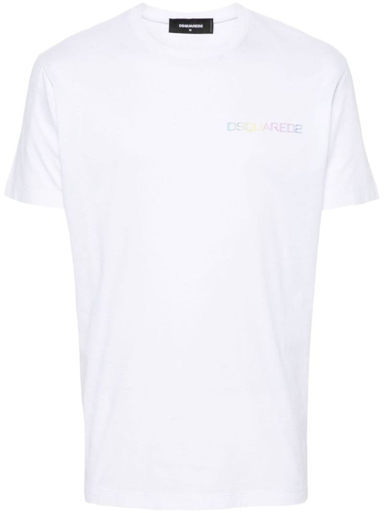 White Palm Beach Cool Fit Cotton T-shirt