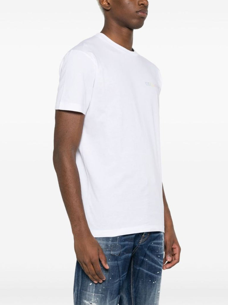 White Palm Beach Cool Fit Cotton T-shirt