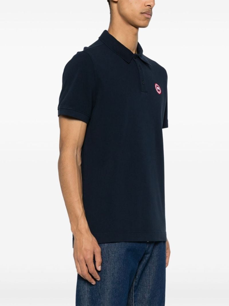 Blue Beckley Cotton Polo Shirt