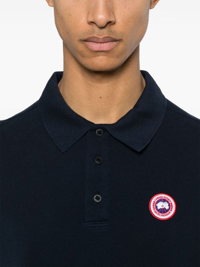 Blue Beckley Cotton Polo Shirt
