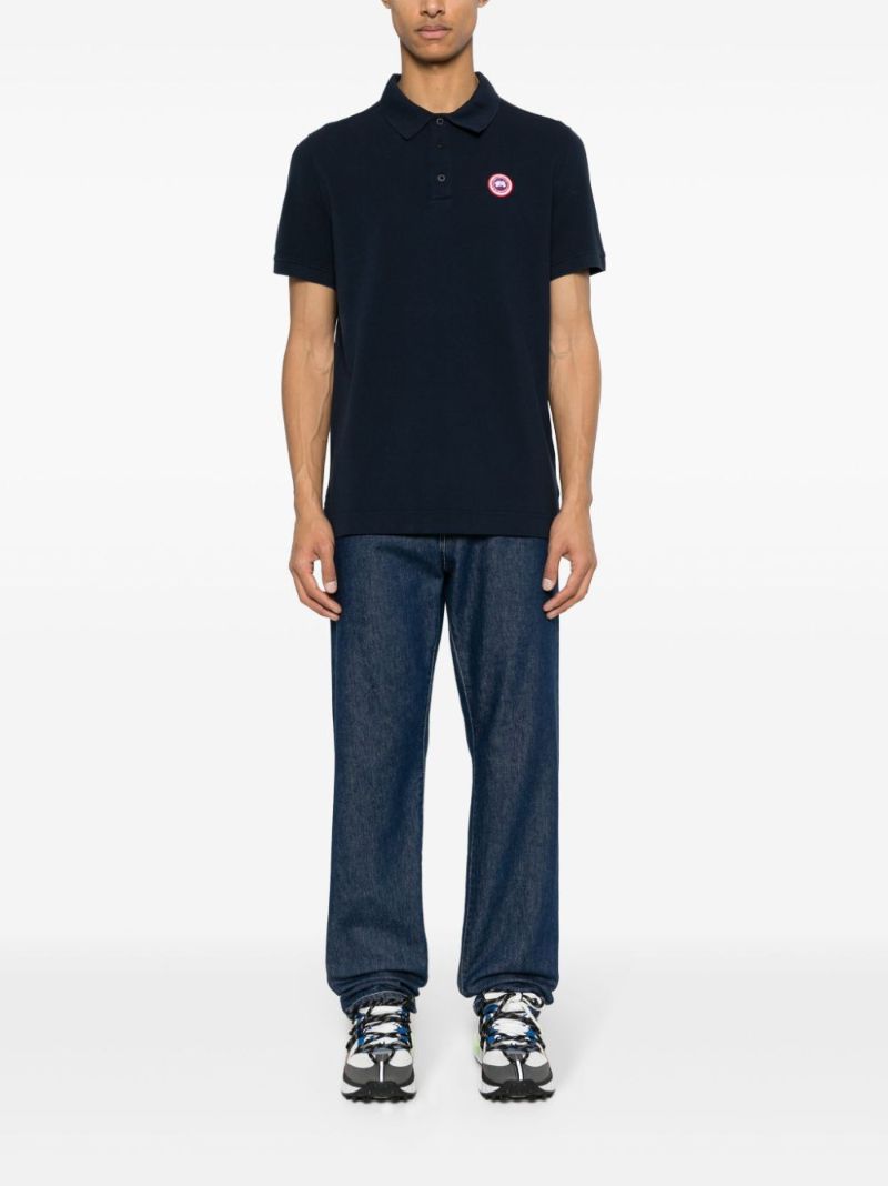 Blue Beckley Cotton Polo Shirt