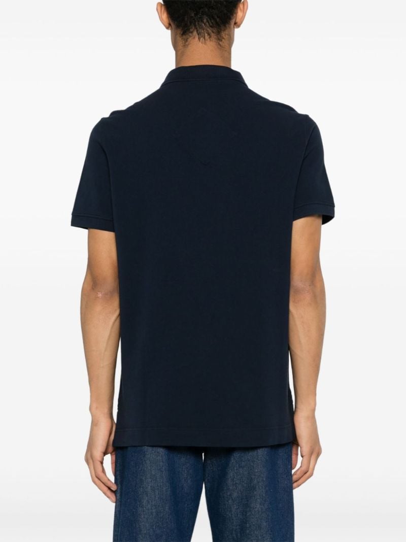 Blue Beckley Cotton Polo Shirt