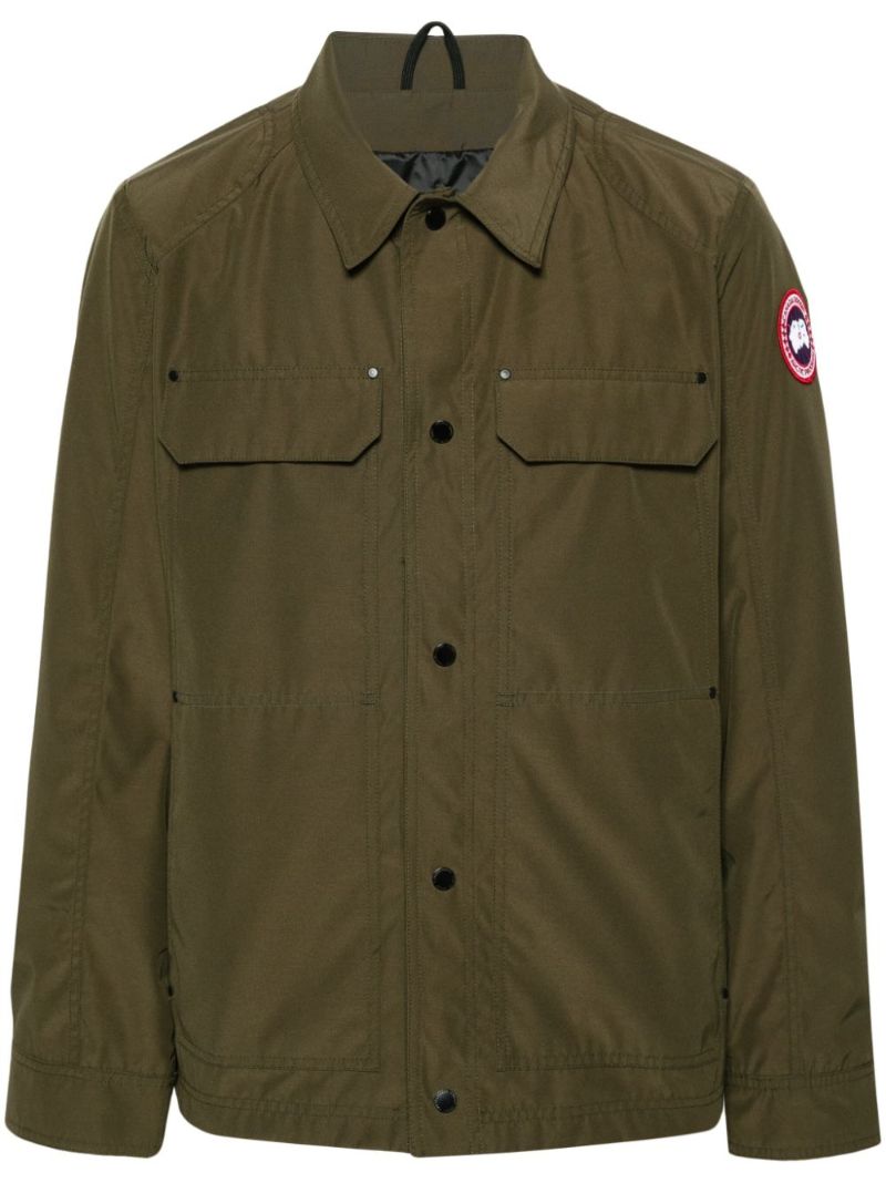 Green Burnaby Chore Shirt Jacket
