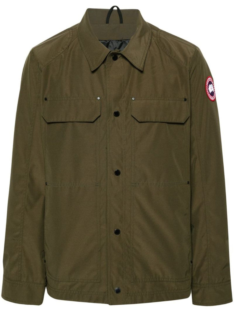 Green Burnaby Chore Shirt Jacket